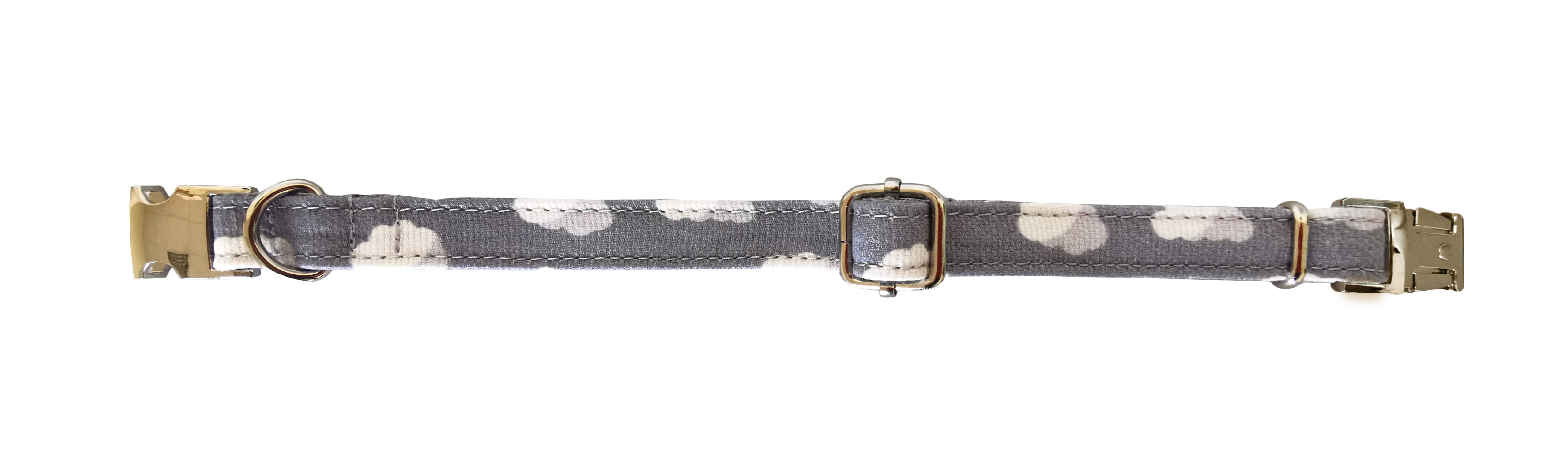 COLLAR NUBES GRIS T-3 30-40*1,5