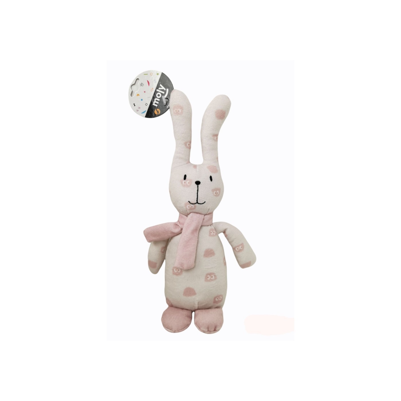 PELUCHE PARA PERRO CONEJO TRENDY 25 CM