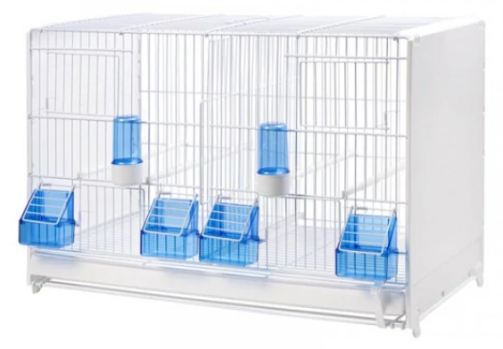 JAULA DE CRIA LATERAL PLÁSTICO 58X30X39 4 UNIT
