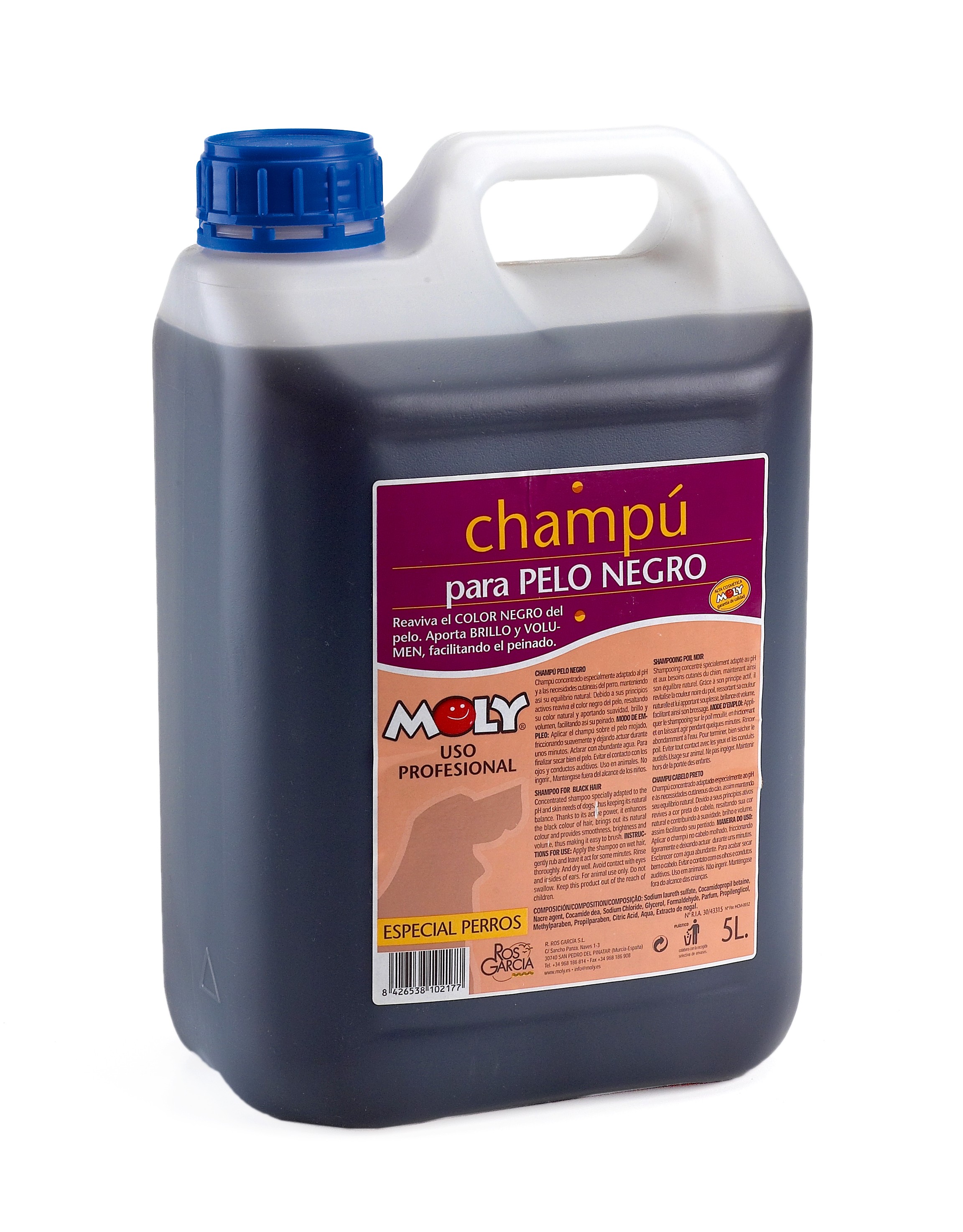 CHAMPU PELO NEGRO 5 LITROS