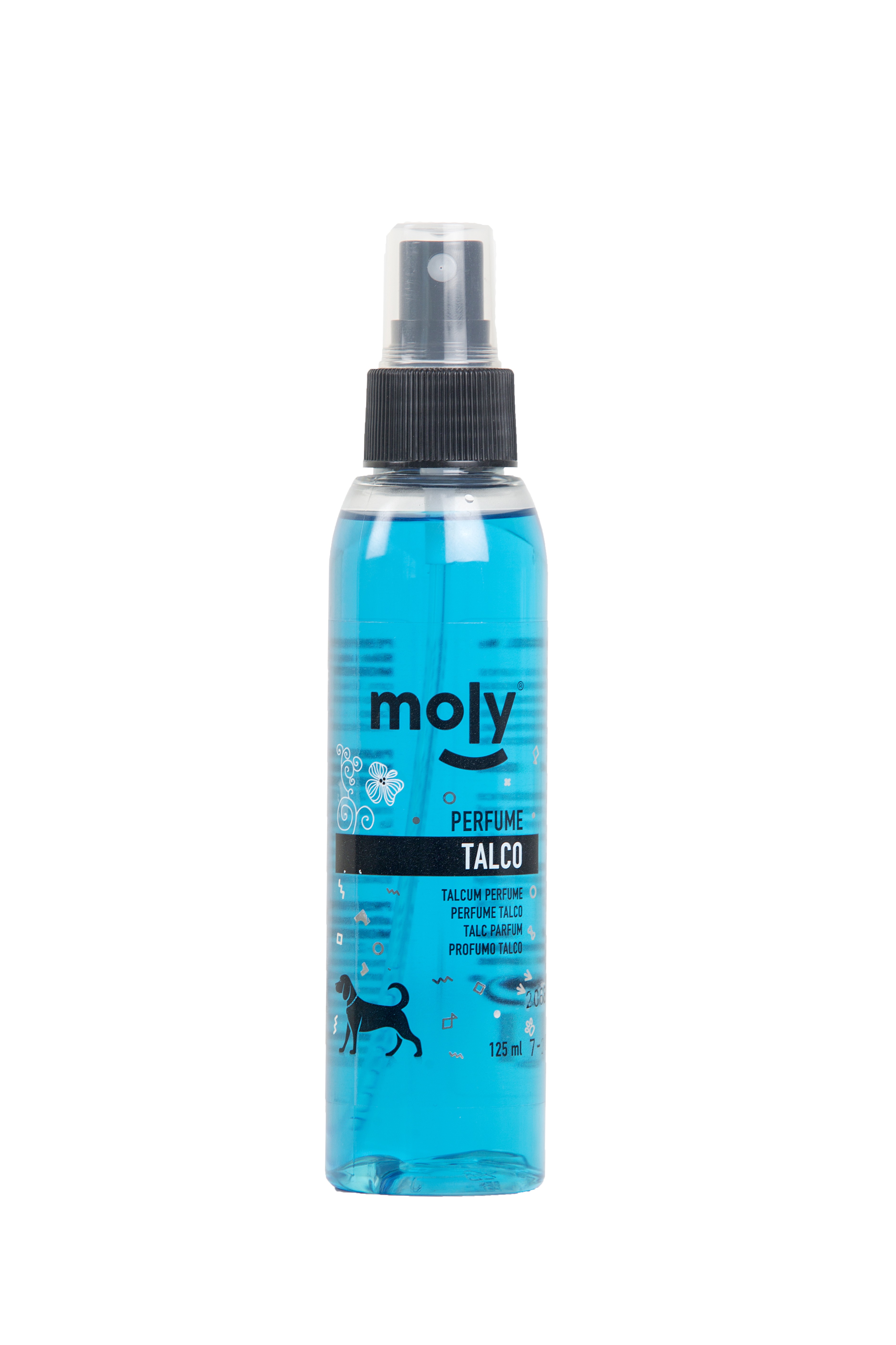 Perfume Aroma Talco 125 ml Moly | Fragancia Suave y Duradera para Perros con Piel Sensible