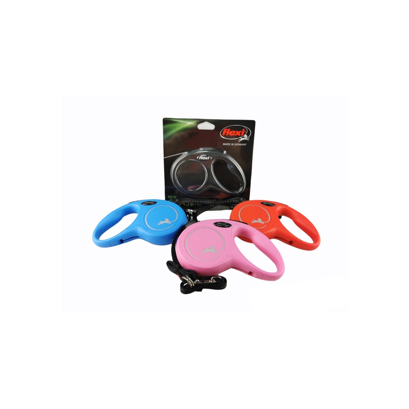 Correa Extensible Flexi New Classic M/L 5 m Cordón | Control y Libertad para Perros Medianos y Grandes